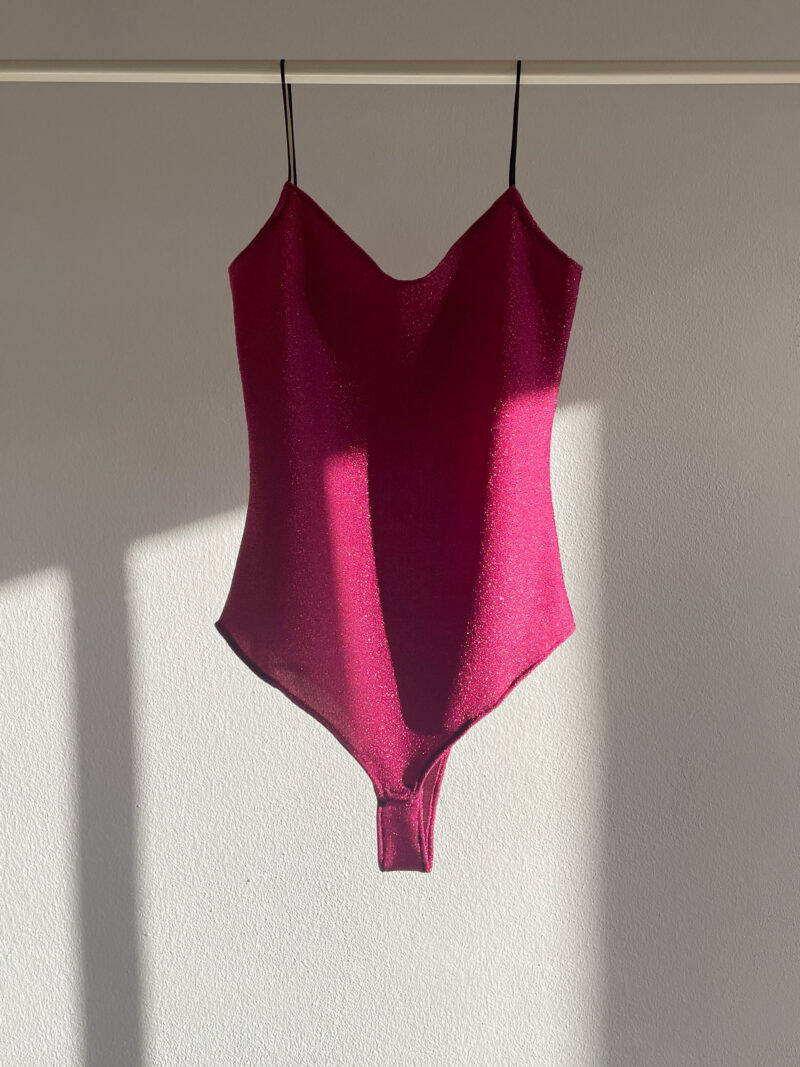 Fly bodysuit Lurex